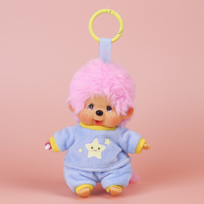 Monchhichi｜CANDY MOON Mascot Holder /Plush Keychain｜H12cm approx.