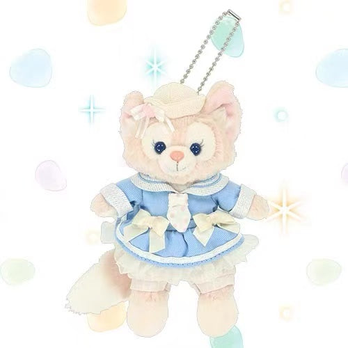 Disney｜Tokyo DisneySea 25th Anniversary Duffy and Friends "Find Your Beautiful Blues" Collection Mascot Holder /Plush Keychain