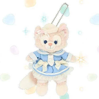 Disney｜Tokyo DisneySea 25th Anniversary Duffy and Friends "Find Your Beautiful Blues" Collection Mascot Holder /Plush Keychain
