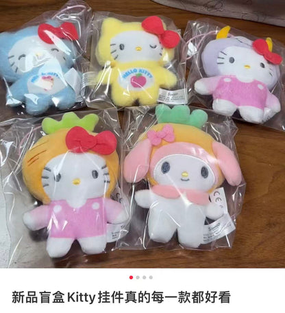 【limit 2】Sanrio｜My Deco Bag My Melody Dress Up Plush Keychain mystery bag/blind box/All 10 types｜1pcs