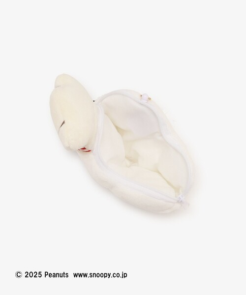 Snoopy｜afternoon tea Cake Recipe Face-Shaped Pass Case with Cord Reel Keychain｜15cm x 17.5cm approx.