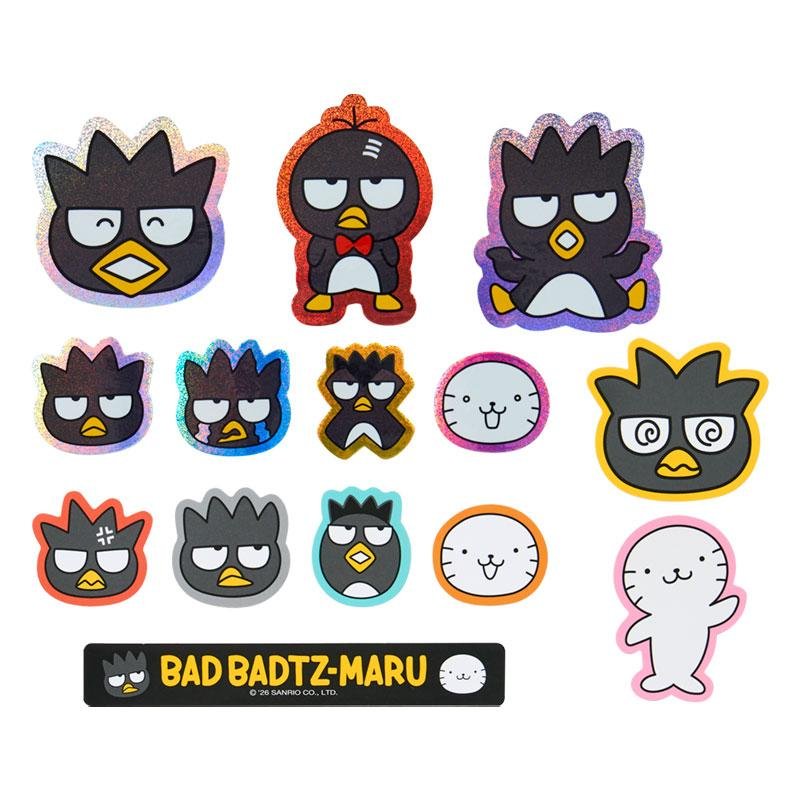 Sanrio｜Hangyodon &amp; Bad Badtz-Maru Funny Face Design Sticker Set｜22 piece