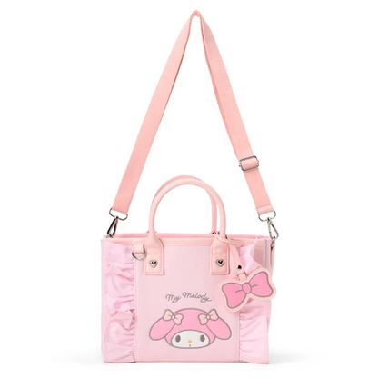 Sanrio｜Square 2way Bag with Charm｜W25×D12×H19cm approx.