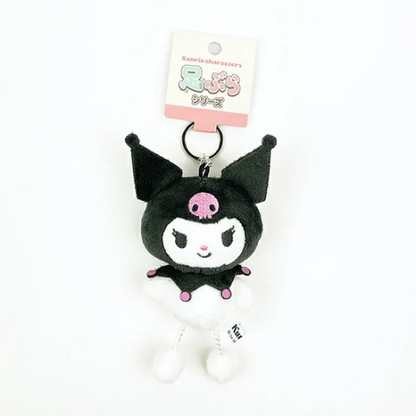 Sanrio｜Hanging Legs Series Mascot Holder /Plush Keychain｜120x55x48mm approx.