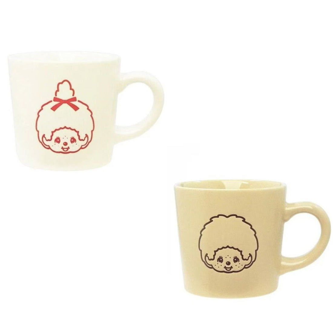 Monchhichi｜Porcelain Mug｜Φ80×75mm approx.
