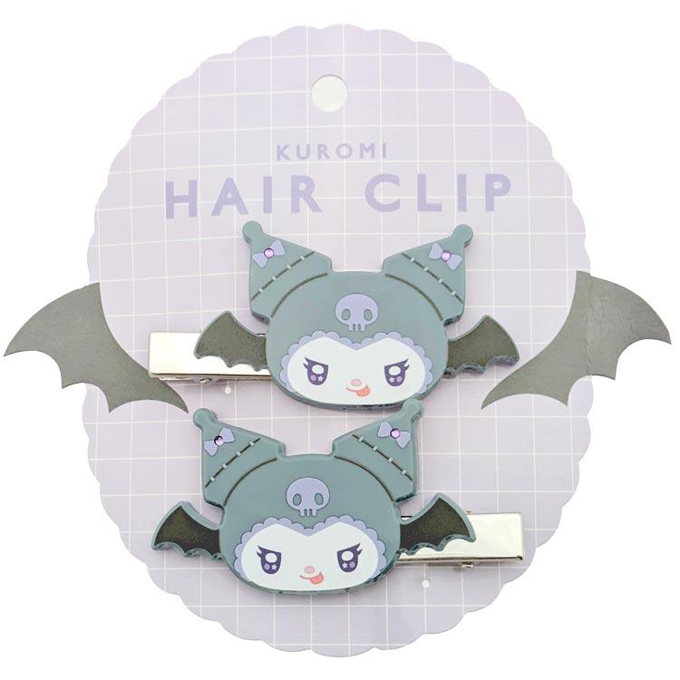Sanrio｜Angel and Little Devil Acrylic Hair Clip｜85×29mm approx.