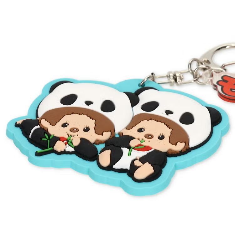 Monchhichi｜Rubber Keychain/Keyring｜H5.5 x W7cm approx.