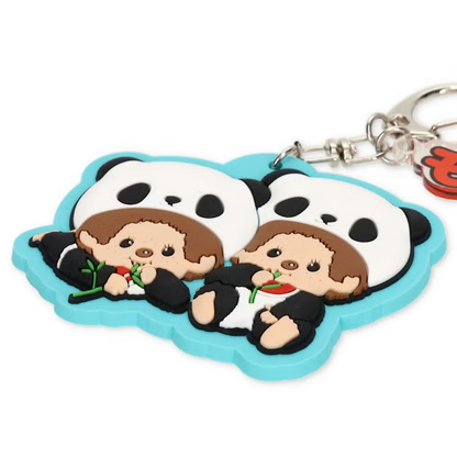 Monchhichi｜Rubber Keychain/Keyring｜H5.5 x W7cm approx.