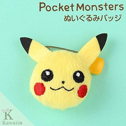 Pikachu皮卡丘｜大头款皮卡丘胸针｜约H4 x W4.8 x D1.5 cm