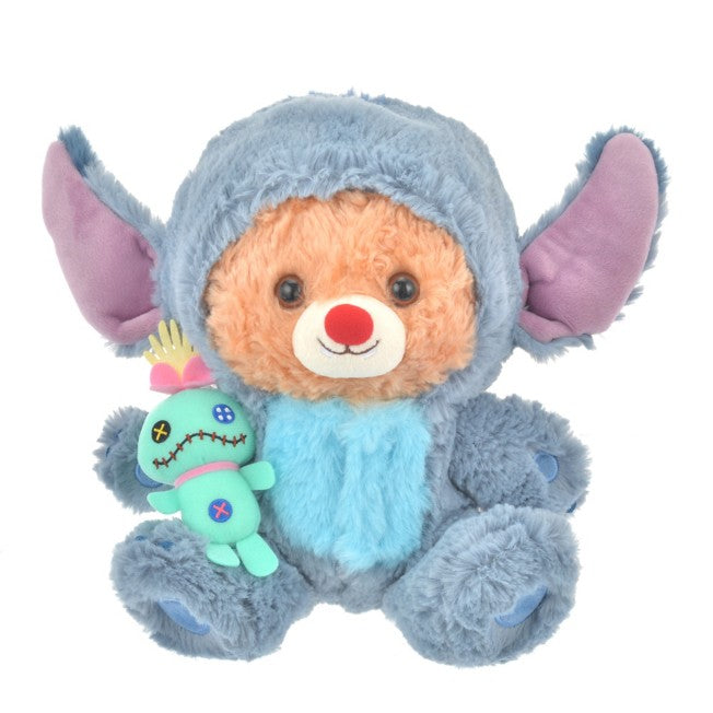 Disney｜史迪仔夏日OHANA LIFE限定着替/巨好摸｜适合ss号玩偶縦約12.5×横7×厚み3.5(cm)