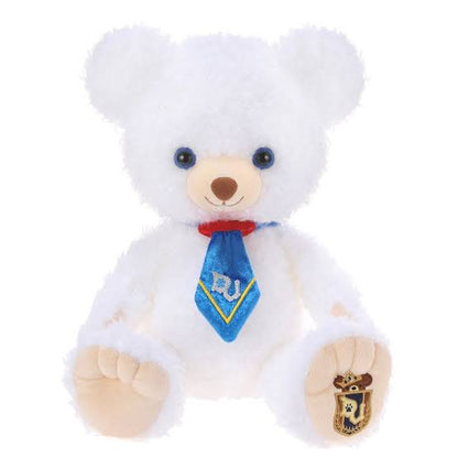 Disney｜毕业礼物/unibear大学熊毛茸茸熊熊公仔/脚底有铭牌｜高さ約26×幅24×奥行き15(cm)