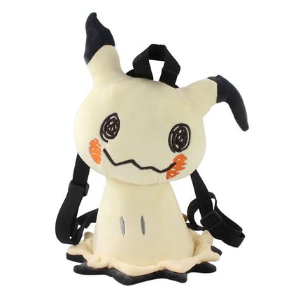 Pikachu皮卡丘｜Mimikkyu画皮谜拟Q抱枕式背包/公仔/儿童大人都可背｜约34 x 80 x 24cm