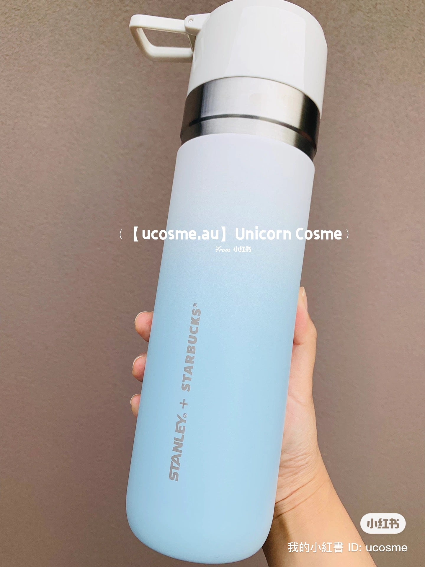 Starbucks星巴克｜stanley史丹利联名/渐变色可携带可拎超大容量保温杯/水壶｜710ml