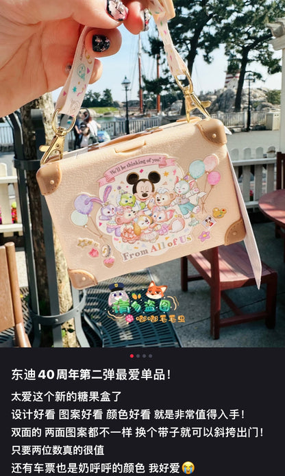 Disney｜2023春日第二弹七宝行李箱小糖盒/挂件/正反/带子都超可爱/要把糖糖放里面/近期最美