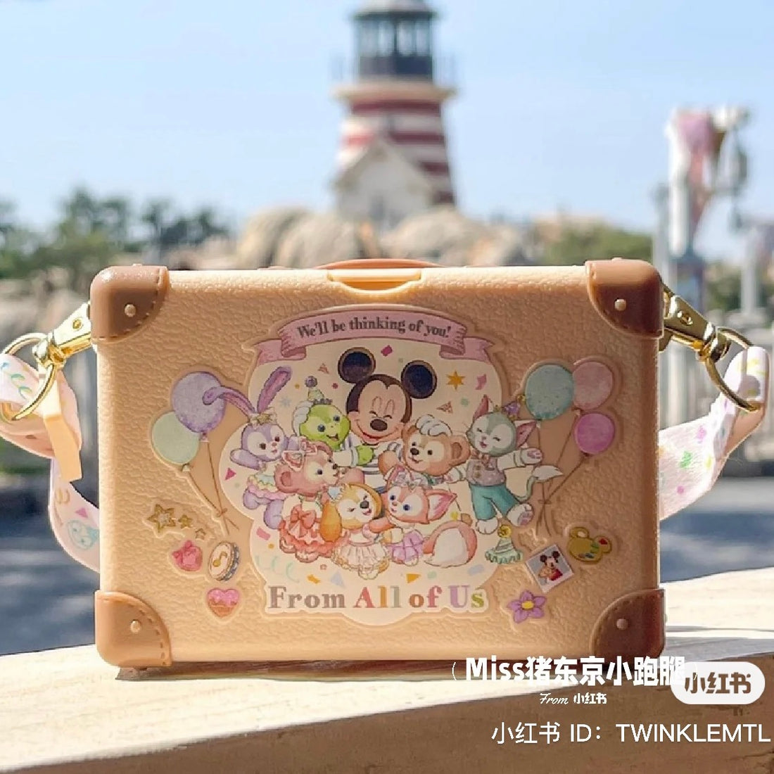 Disney｜2023春日第二弹七宝行李箱小糖盒/挂件/正反/带子都超可爱/要把糖糖放里面/近期最美