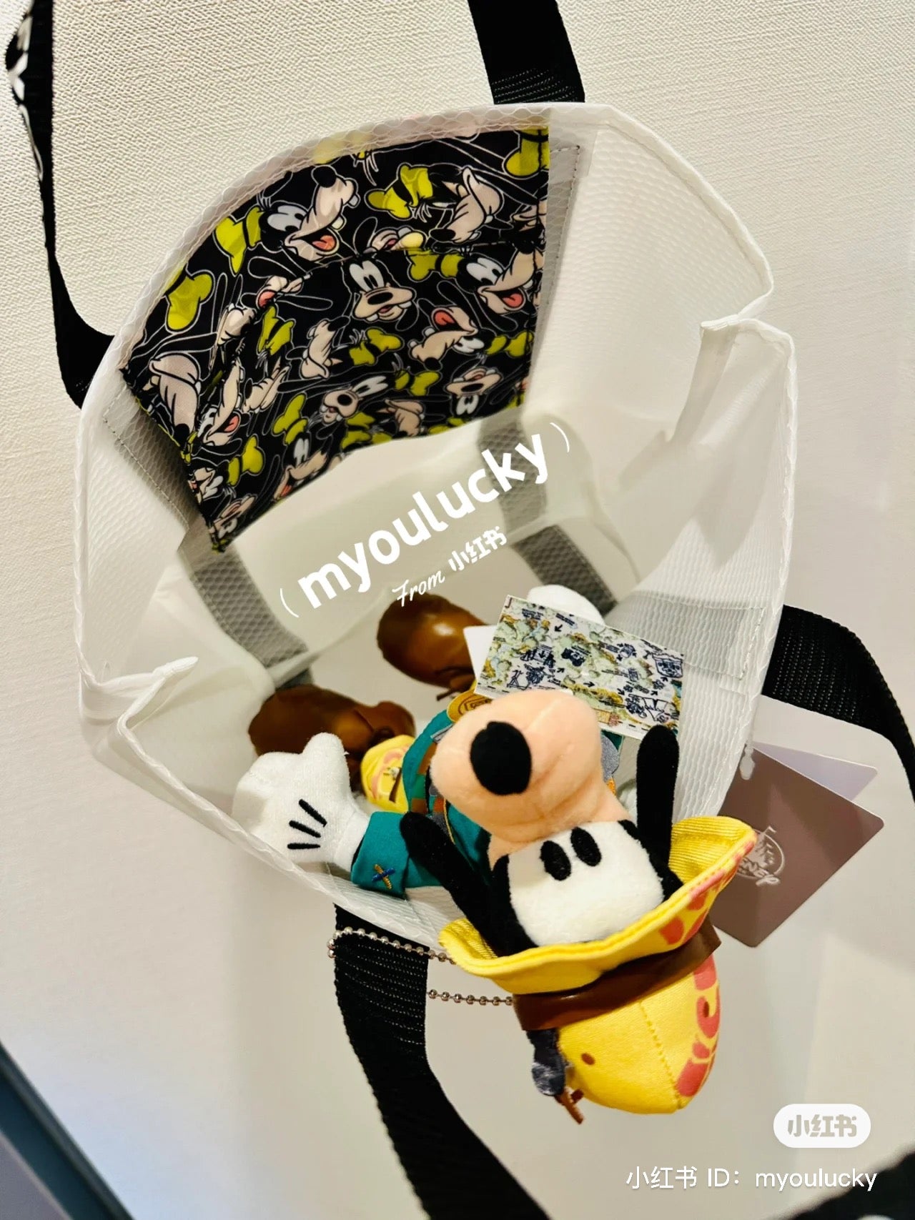Disney｜地图高飞限定毛绒公仔大只挂件/包挂/小帽/小皮靴