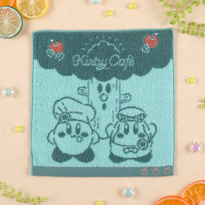 Kirby｜2023夏季限定卡比瓦豆双面对称色/刺绣抗菌防臭小毛巾/小方巾｜23*23cm