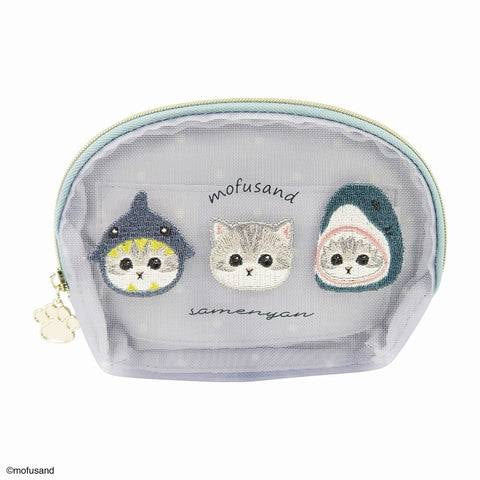 Mofusand｜Tissue Mesh Pouch｜105×145×35mm approx.