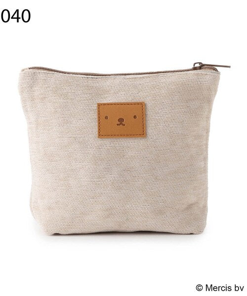 Miffy｜Dick Bruna Pouch Rose Humming Pouch｜H17cm*W21.5cm*D6cm approx.