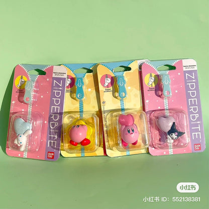 Kirby｜可爱拉链扣/拉链装饰/迷你包挂｜幅約32mm×高さ約35mm×奥行約30mm