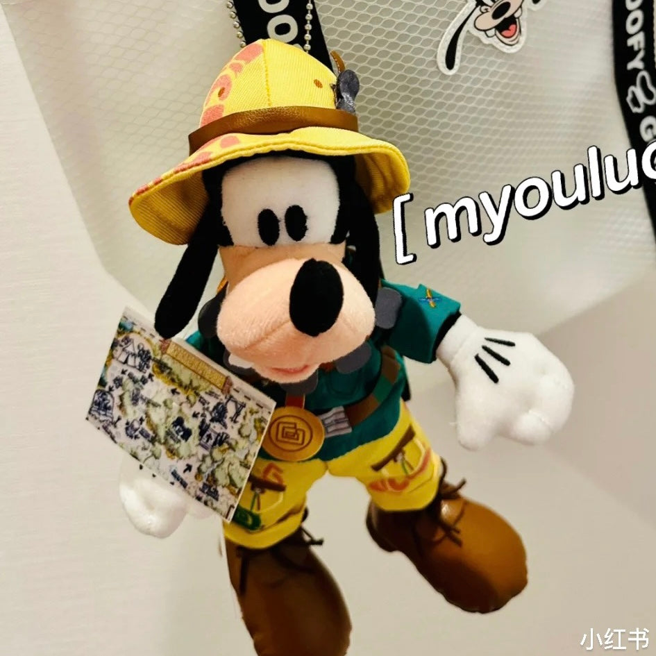Disney｜地图高飞限定毛绒公仔大只挂件/包挂/小帽/小皮靴