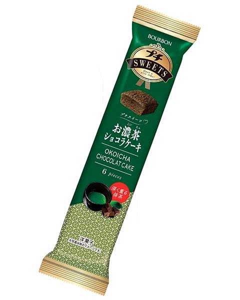 Bourbon卡布尔｜浓抹茶巧克力小蛋糕/零食｜49g【23.08.20】