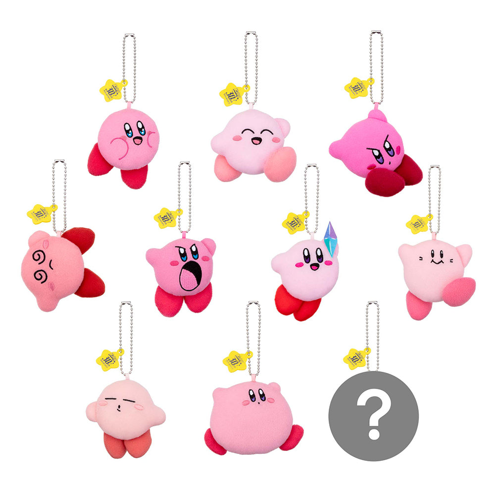 Kirby｜30周年限定可爱挂件盲盒/有隐藏款/共10种｜1枚入