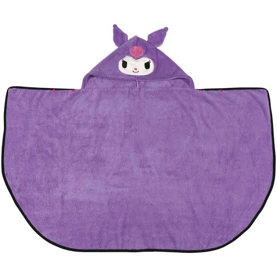Sanrio｜儿童可爱吸水速干毛巾/一体式浴巾/干发帽｜约縦108×横92cm