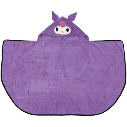 Sanrio｜儿童可爱吸水速干毛巾/一体式浴巾/干发帽｜约縦108×横92cm