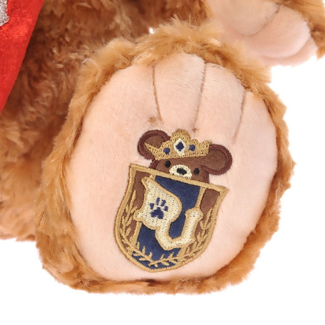 Disney｜毕业礼物/unibear大学熊毛茸茸熊熊公仔/脚底有铭牌｜高さ約26×幅24×奥行き15(cm)