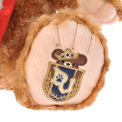 Disney｜毕业礼物/unibear大学熊毛茸茸熊熊公仔/脚底有铭牌｜高さ約26×幅24×奥行き15(cm)
