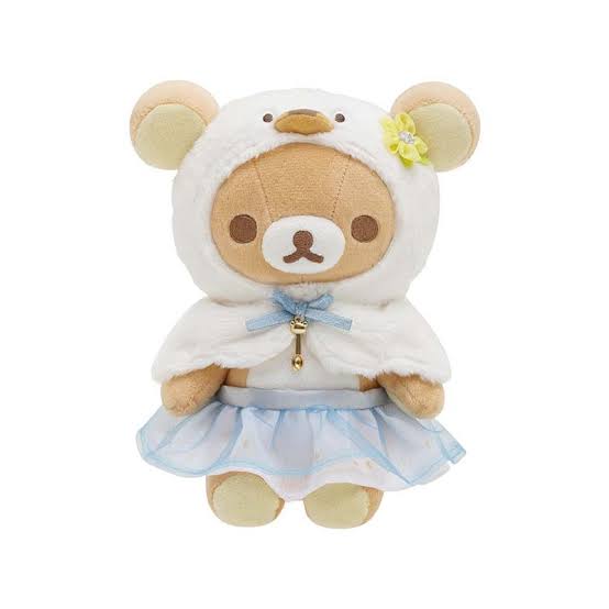 Rilakkuma轻松熊｜小天使轻松熊玩偶/公仔｜约180 x 150 x 110 mm