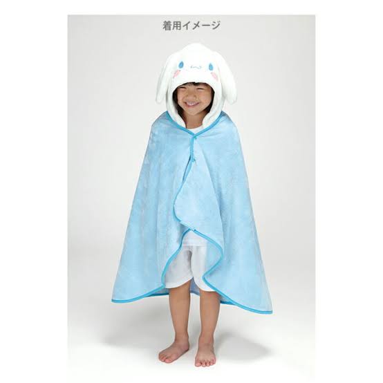 Sanrio｜儿童可爱吸水速干毛巾/一体式浴巾/干发帽｜约縦108×横92cm