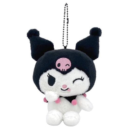 Sanrio｜Kuromi库洛米表情系列毛绒挂件/包挂｜	14cm×13cm×7cm