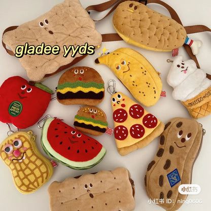 Gladly gladee｜花生笔袋/化妆包/收纳包｜200 x 90 x 80 mm