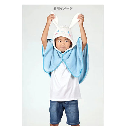 Sanrio｜儿童可爱吸水速干毛巾/一体式浴巾/干发帽｜约縦108×横92cm