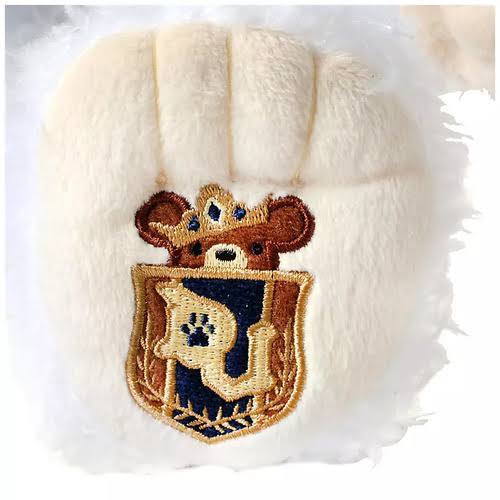 Disney｜毕业礼物/unibear大学熊毛茸茸熊熊公仔/脚底有铭牌｜高さ約26×幅24×奥行き15(cm)