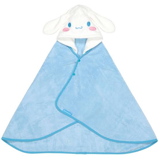 Sanrio｜儿童可爱吸水速干毛巾/一体式浴巾/干发帽｜约縦108×横92cm
