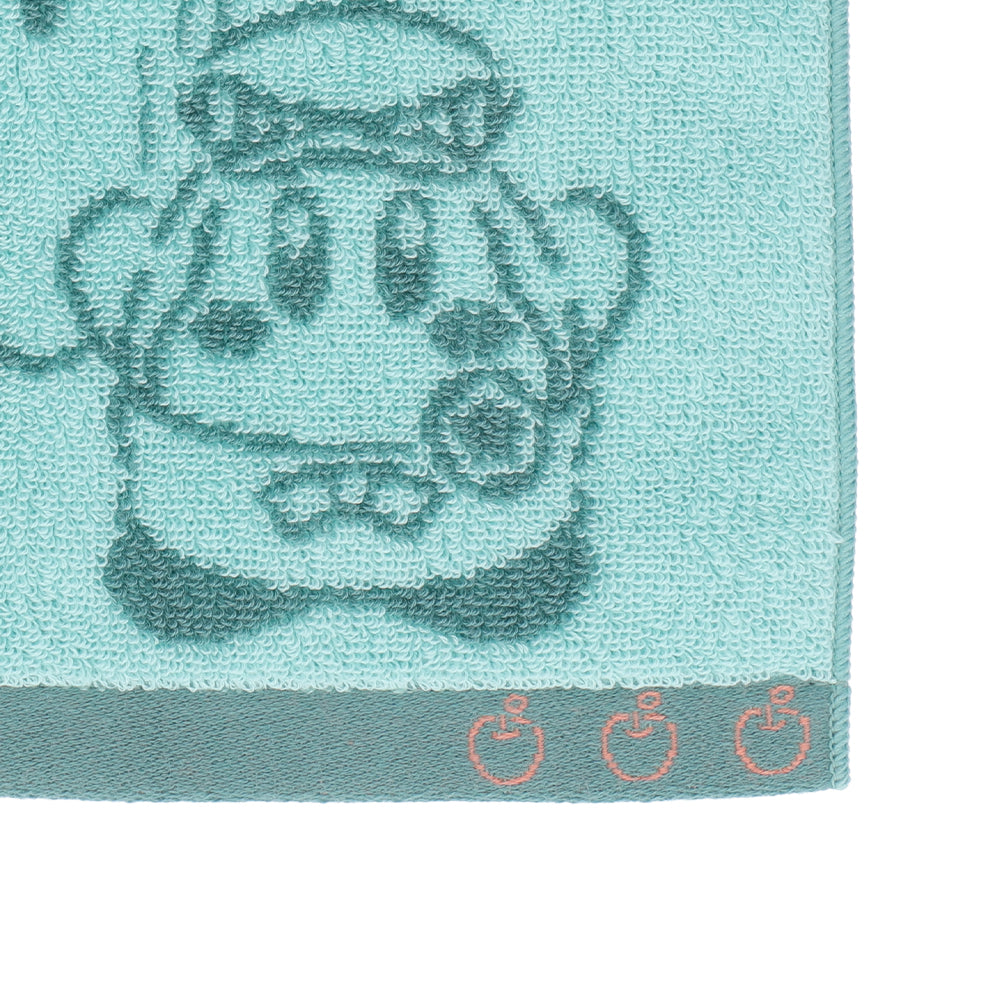Kirby｜2023夏季限定卡比瓦豆双面对称色/刺绣抗菌防臭小毛巾/小方巾｜23*23cm