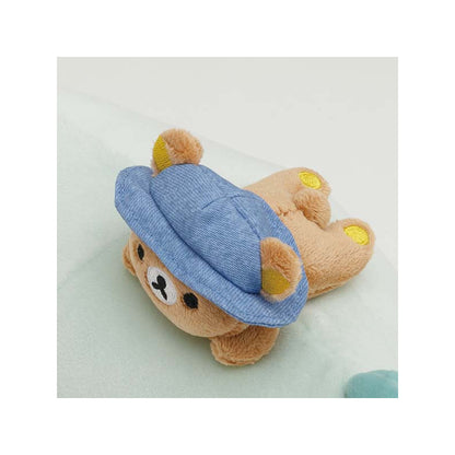 Rilakkuma轻松熊｜角落生物小山??轻松熊/露营系列/像云朵一样柔软的轻松熊抱枕/靠枕/头顶有趴趴轻松熊｜约260 x 350 x 140 mm