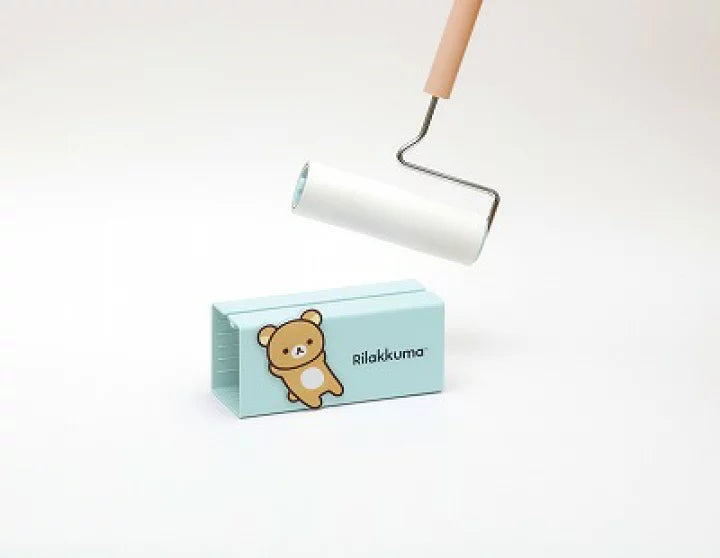 Rilakkuma轻松熊｜手持式清洁粘污器（放置器+本体）｜ 約H300×W210×D80mm
