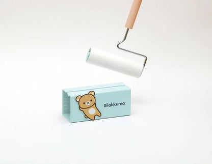 Rilakkuma轻松熊｜手持式清洁粘污器（放置器+本体）｜ 約H300×W210×D80mm