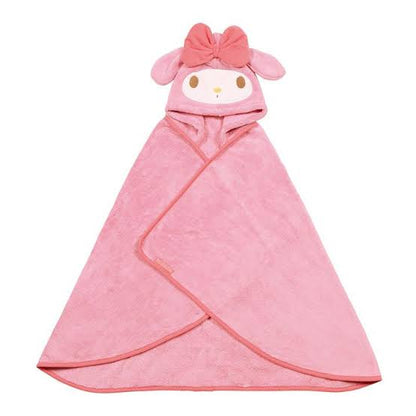 Sanrio｜儿童可爱吸水速干毛巾/一体式浴巾/干发帽｜约縦108×横92cm