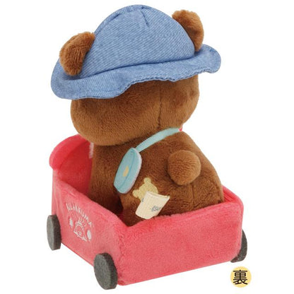 Rilakkuma轻松熊｜露营系列骑车车玩偶｜Chairoikoguma Size: 80 x 60 x 65 mm. Wagon Size: 45 x 60 x 80 mm