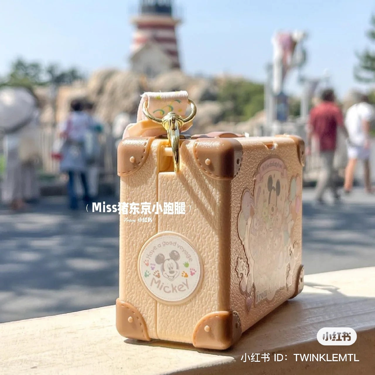 Disney｜2023春日第二弹七宝行李箱小糖盒/挂件/正反/带子都超可爱/要把糖糖放里面/近期最美