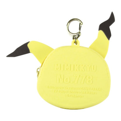 Pikachu皮卡丘｜Mimikkyu画皮谜拟Q防水硅胶零钱包/ipods耳机包｜约10.5 x 12 x 2.5 cm