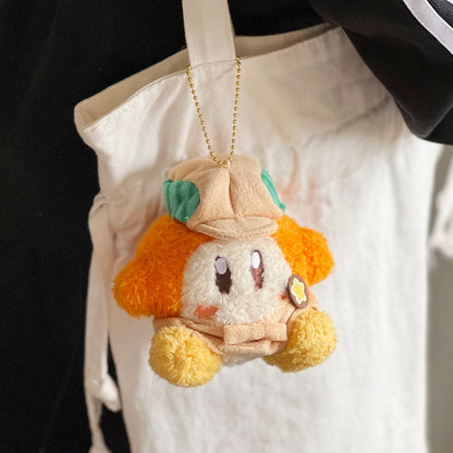 Kirby｜cafe厨房限定毛茸茸卷毛挂件｜約H120×W120×D70mm