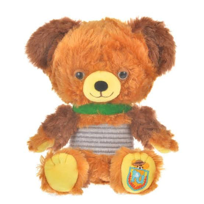 Disney｜毕业礼物/unibear大学熊毛茸茸熊熊公仔/脚底有铭牌｜高さ約26×幅24×奥行き15(cm)