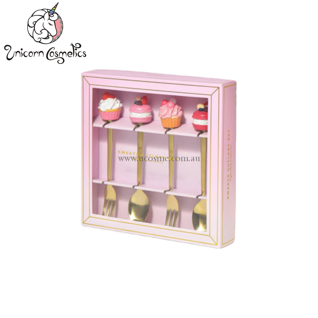 Franc franc|甜品限定叉勺组合套装|4把 – Unicorn Cosmetics