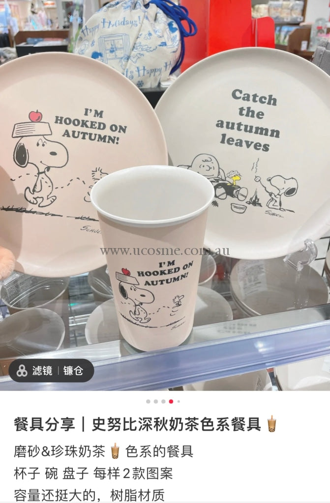 Peanut Plazasnoopycatch The Autumn Leaves//